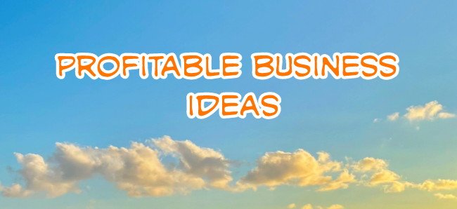 Profitable business ideas for the long term
